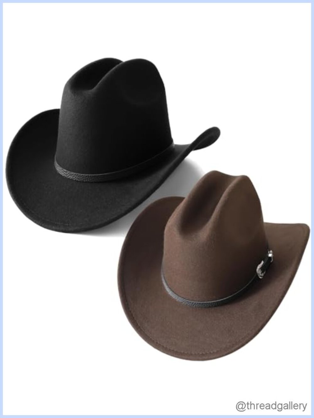 Cowboy Hat Polyester Adjustable Buckle Belt Western Costume